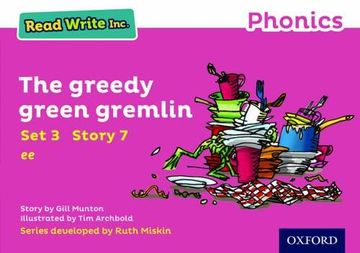 portada Read Write Inc. Phonics: The Greedy Green Gremlin (Pink set 3 Storybook 7)