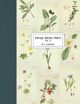portada Vintage Botany Prints: Vol. 8 (en Inglés)