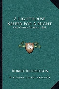 portada a lighthouse keeper for a night: and other stories (1881)