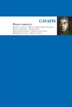 portada Cavafis. Poesia Completa (in Spanish)