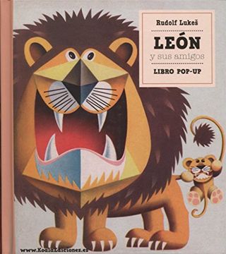 portada León y sus Amigos: Libro Pop-Up