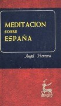 portada Meditación sobre España: Ideario político-social (MINOR)