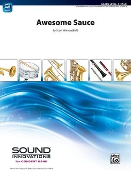 portada Awesome Sauce: Conductor Score & Parts (en Inglés)