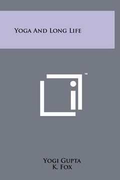 portada yoga and long life (in English)