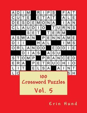 portada 100 Crossword Puzzles Vol. 5 (in English)