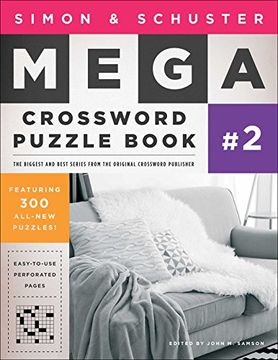 portada Simon & Schuster Mega Crossword Puzzle Book #02 (en Inglés)
