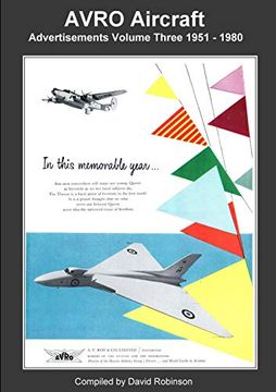 portada Avro Aircraft Advertisements Volume Three 1951 - 1980 (en Inglés)