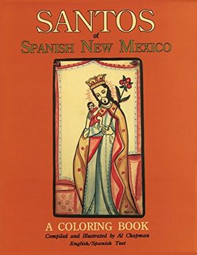 portada Santos of Spanish new Mexico, a Coloring Book (in Spanish)