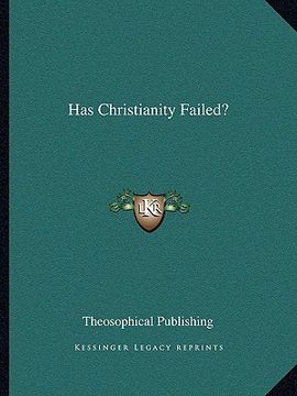 portada has christianity failed? (in English)