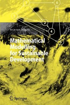 portada mathematical modelling for sustainable development (en Inglés)