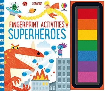 portada Fingerprint Activities Superheroes