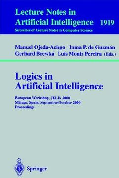 portada logics in artificial intelligence: european workshop, jelia 2000 malaga, spain, september 29 - october 2, 2000 proceedings