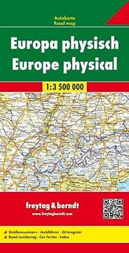 portada Europa Physish (Europa Regio) (1: 3500000)