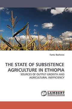 portada the state of subsistence agriculture in ethiopia (en Inglés)