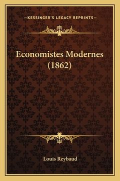 portada Economistes Modernes (1862) (in French)