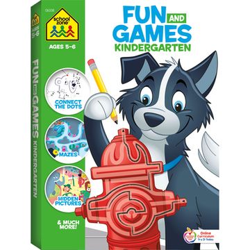 portada Fun & Games Kindergarten Ages 5-6 (Fun and Games) (en Inglés)