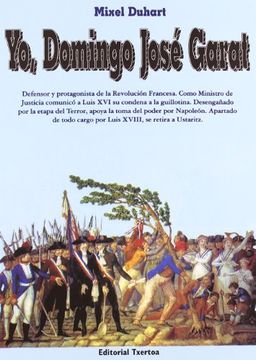 portada Yo, Domingo José Garat (Ipar Haizea)