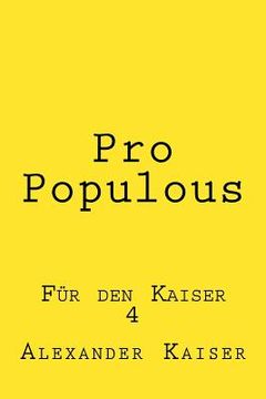 portada Pro Populous: Für den Kaiser (en Alemán)