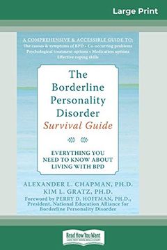portada The Borderline Personality Disorder, Survival Guide: Everything you Need to Know About Living With bpd (en Inglés)