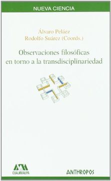 portada Observaciones Filosoficas en Torno a la Transdisciplinariedad (in Spanish)