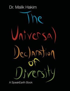 portada Universal Declaration of Diversity: A Living Proposal (en Inglés)