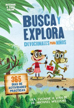 portada Busca y Explora – Devocionales Para Niños: 365 Días de Actividades Prácticas