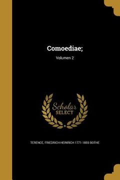 portada Comoediae;; Volumen 2 (en Latin)