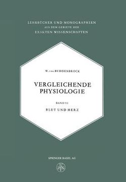 portada Vergleichende Physiologie: Blut Und Herz (in German)