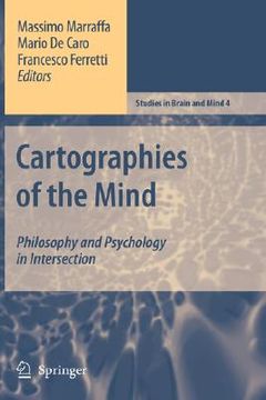 portada cartographies of the mind: philosophy and psychology in intersection (en Inglés)