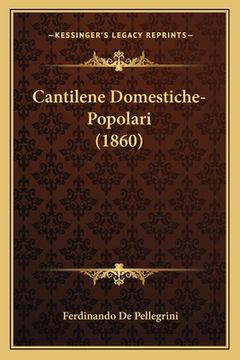 portada Cantilene Domestiche-Popolari (1860) (en Italiano)