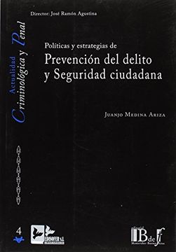 portada Políticas y Estrategias de Prevención del Delito y Seguridad Ciudadana (in Spanish)