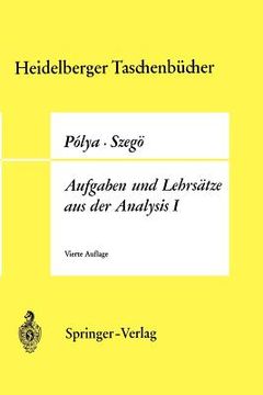 portada aufgaben und lehrsstze aus der analysis (in German)