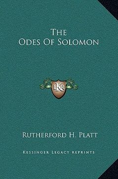 portada the odes of solomon (en Inglés)