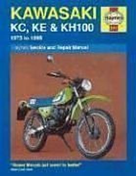 portada Kawasaki kc, ke & Kh100 (75 - 99) Haynes Repair Manual (Paperback) (en Inglés)