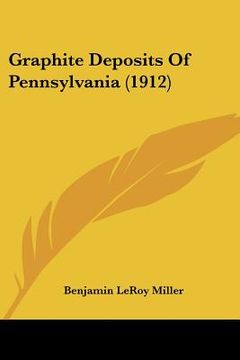 portada graphite deposits of pennsylvania (1912) (in English)