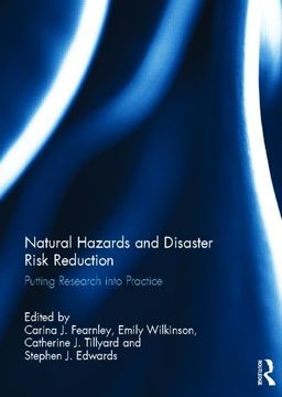 portada Natural Hazards and Disaster Risk Reduction: Putting Research Into Practice (en Inglés)