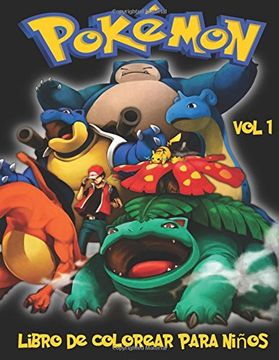 Libro Pokemon. Aventuras Para Colorear De Varios Autores - Buscalibre