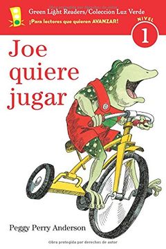 portada Joe quiere jugar (Green Light Readers Level 1) (Spanish Edition)