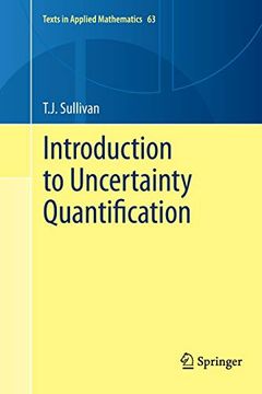 portada Introduction to Uncertainty Quantification: 63 (Texts in Applied Mathematics) (en Inglés)