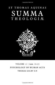 portada Summa Theologiae V17: 1A2Ae. 6-17: Psychology of Human Acts v. 17 (in English)