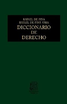 portada Diccionario de derecho (in Spanish)