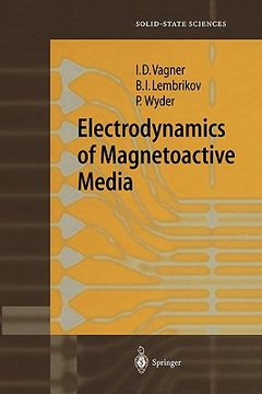 portada electrodynamics of magnetoactive media (en Inglés)