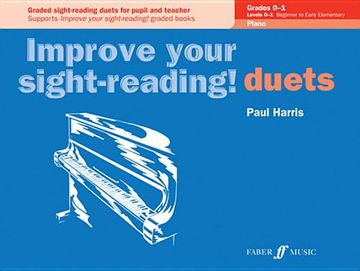 portada Improve Your Sight-Reading! Piano Duet, Grade 0-1: Graded Sight-Reading Duets for Pupil and Teacher (in English)