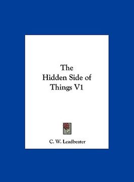 portada the hidden side of things v1 (en Inglés)