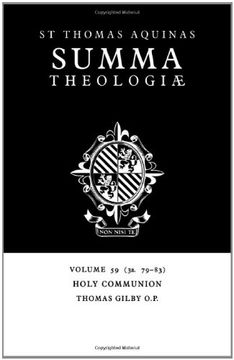 portada Summa Theologiae V59: 3a. 79-83: Holy Communion v. 59 