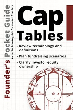 portada Founder’S Pocket Guide: Cap Tables (en Inglés)