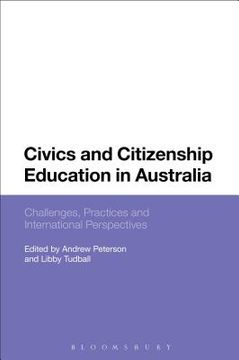 portada Civics and Citizenship Education in Australia: Challenges, Practices and International Perspectives