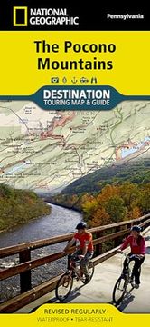 portada Pocono Mountains map (National Geographic Destination Map) (en Inglés)