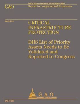 portada Report to Congressional Requesters: Critical Infrastructure Protection (in English)