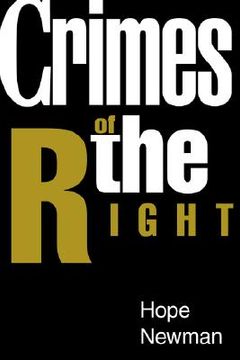 portada crimes of the right (en Inglés)
